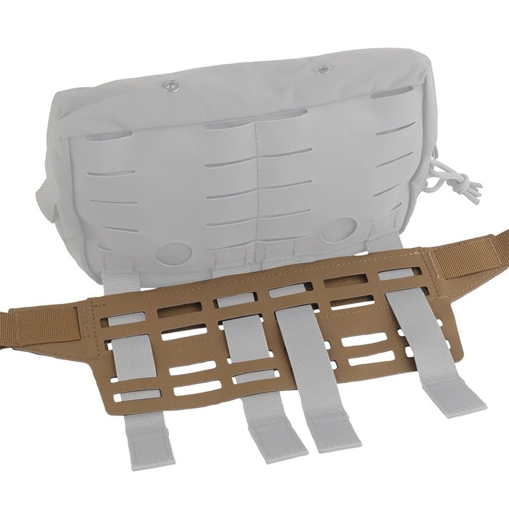 Tactical Waist Belt Adapter Panel for MOLLE Pouches, CB