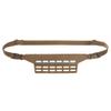 Tactical Waist Belt Adapter Panel for MOLLE Pouches, CB view 4