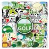 Stakee Artoon Golf Stickers, 50 pcs view 1