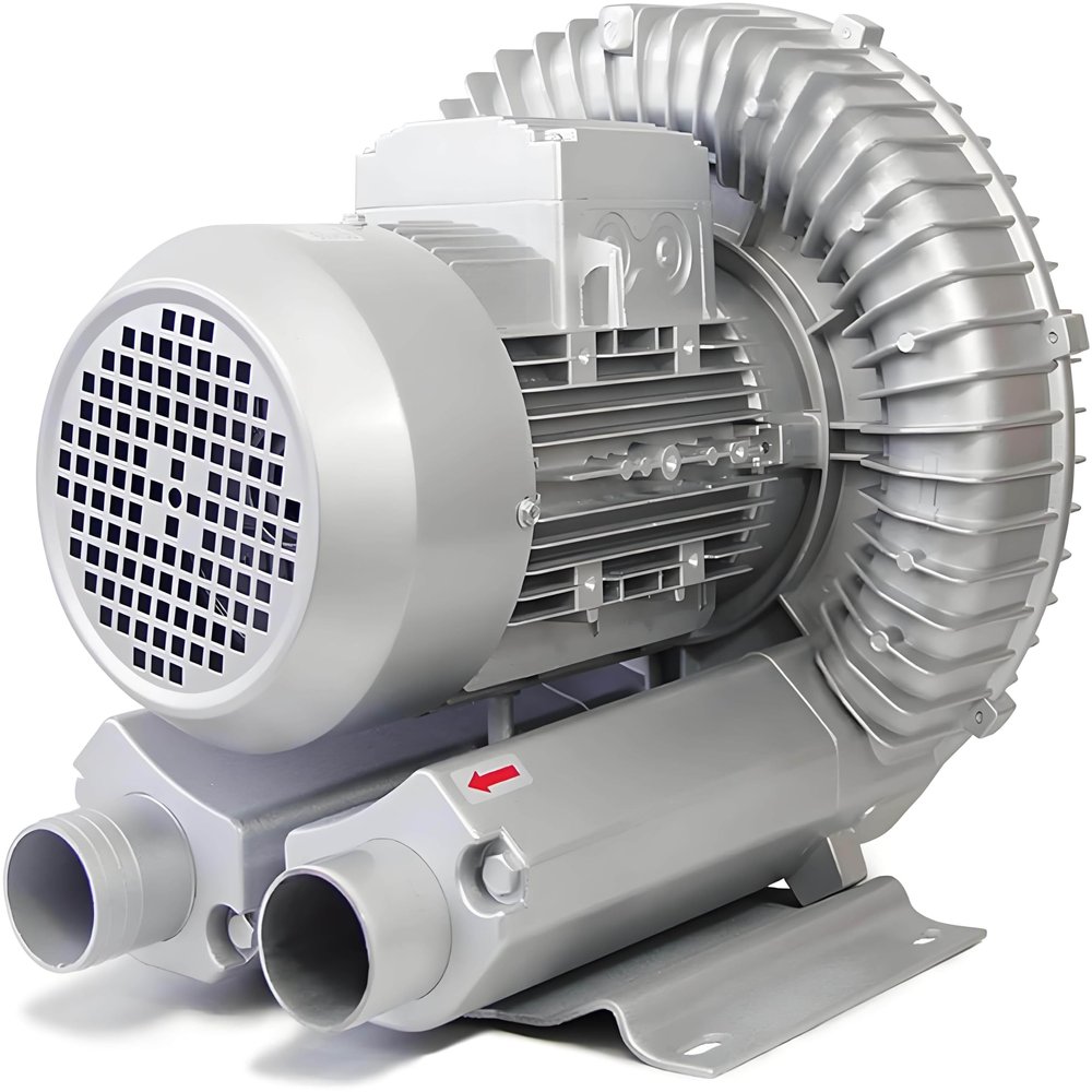 WANGYYDS 550 W Single-Phase Regenerative Blower, 85 CFM, High-Pressure Industrial Vacuum Pump