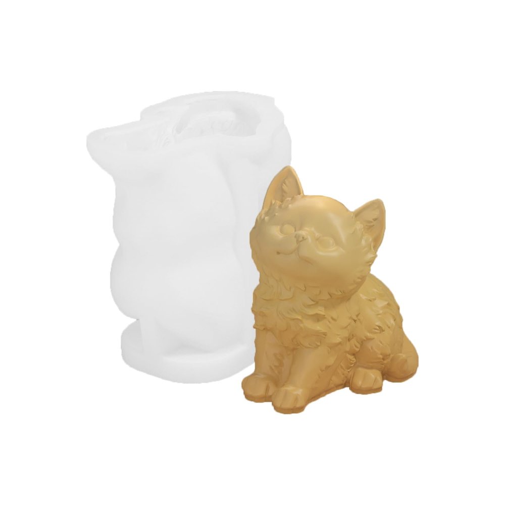 3D Cat Silicone Mold