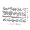 LUJIAXI Metal Die Cuts, Dog Paw Print Stencil view 3