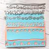 LUJIAXI Metal Die Cuts, Dog Paw Print Stencil view 4