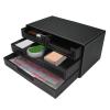 Space-Saving PU Leather Desk Organizer with 4 Drawers view 2