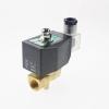 3/8" BSPP NC 2-Way Solenoid Valve, 4 mm Flow Bore, 24 VDC Brass, for Methane, Propane, Gas, Fuel, Air and Water view 2