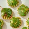 XHYXWN 10-Piece 28 x 28 mm Colorful Shell Ceramic Beads view 1