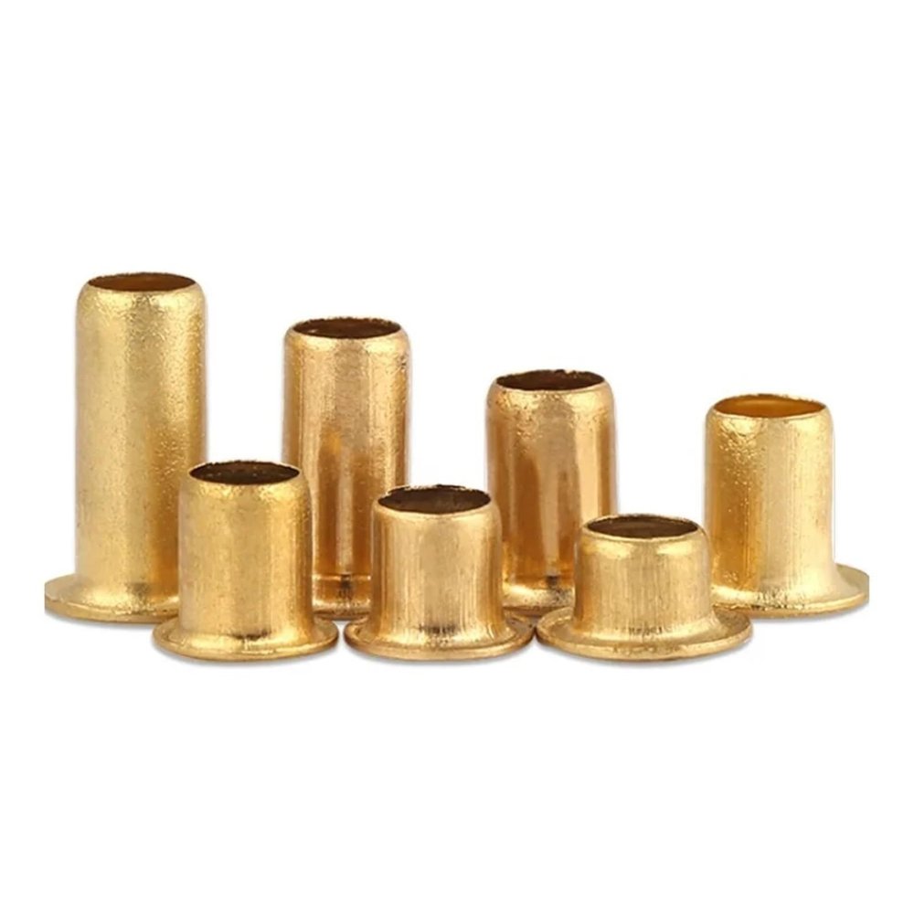50–500 pcs Copper Hollow Tubular Rivets, M0.9–M6 (6 mm, M2.5, 200 pcs)