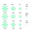 128 pcs Christmas Window Stickers view 2