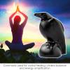 Shouxiut Obsidian Crow Ornament view 2