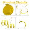 20-Piece 60th Birthday Decoration Set view 3