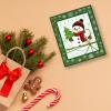 CHGCRAFT Christmas Clear Stamps - Cute Snowman view 3