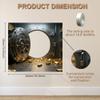 WADORN Bank Vault Decoration Background, 180x200cm view 3