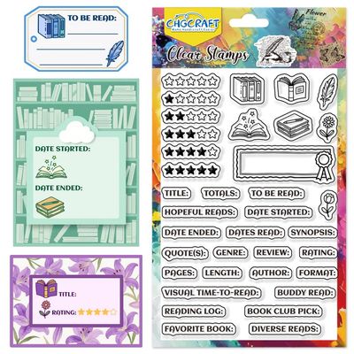 CHGCRAFT Clear Music Notes Stamps