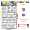 CHGCRAFT Clear Music Notes Stamps view 2