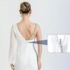 5 Pack Invisible Zippers, 40 cm, Nylon Zippers for Sewing (White) view 3