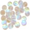 100 pcs 8 mm Matte Crystal Glass Beads Mermaid Aurora Moonstone view 1