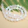 100 pcs 8 mm Matte Crystal Glass Beads Mermaid Aurora Moonstone view 4
