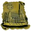 Vienna, Austria Travel Souvenir Refrigerator Magnet view 2