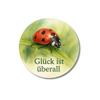 Round Refrigerator Magnet 59mm - Ladybug Design view 1