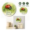 Round Refrigerator Magnet 59mm - Ladybug Design view 3