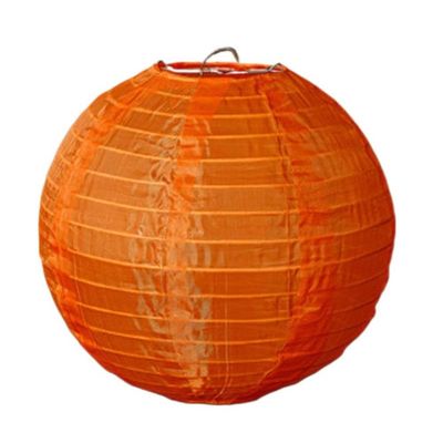 Chinese Round Lanterns, Hanging Decorations, Colorful Paper Lanterns for Party, Garden, Celebrations, Weddings (30 cm, Orange)
