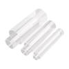 EVANEM 1 pc. 100 mm Transparent Acrylic Tube for DIY Projects, PMMA Round Tube, Hollow Straight Tube (13 mm x 9 mm x 100 mm) view 3