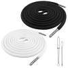 Hoodie and Jogging Pants Cord 140cm Replacement Cord with Needle and Buckle, 2 Pieces view 1