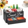 Countertop Coffee Organizer with Drawer view 1