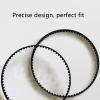 2/4pcs Rubber Belt Replacement for 3M210 Vacuum view 3