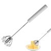 Semi-Automatic Stainless Steel Whisk view 1