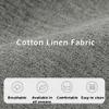 Furniture Seat Cushion for 2-/3-Seater, Non-Slip, Beige, 180 x 45 x 5 cm view 2