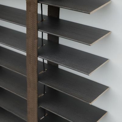 IRUGS Wooden Blinds, 5 cm Solid Wood Slats, 140 W x 230 H cm