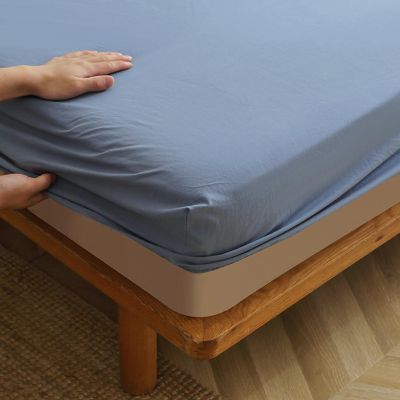 LGQLYH Fitted Mattress Protector, 90 x 200 cm, Up to 30 cm Deep