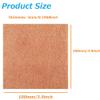1 Piece Foamed Copper Sheet for Sound Absorption and Heat Dissipation, 100 x 100 mm, 0.15–2.5 mm Thick (5 mm) view 4