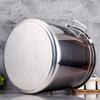 Rice Storage Container with Lid and Latching Clips view 4