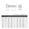 VNJUGF M1.4 M1.6 M2 304 Stainless Steel Hex Socket Button Head Screws, wanglan (5 pcs, M1.6 x 3.5) view 2