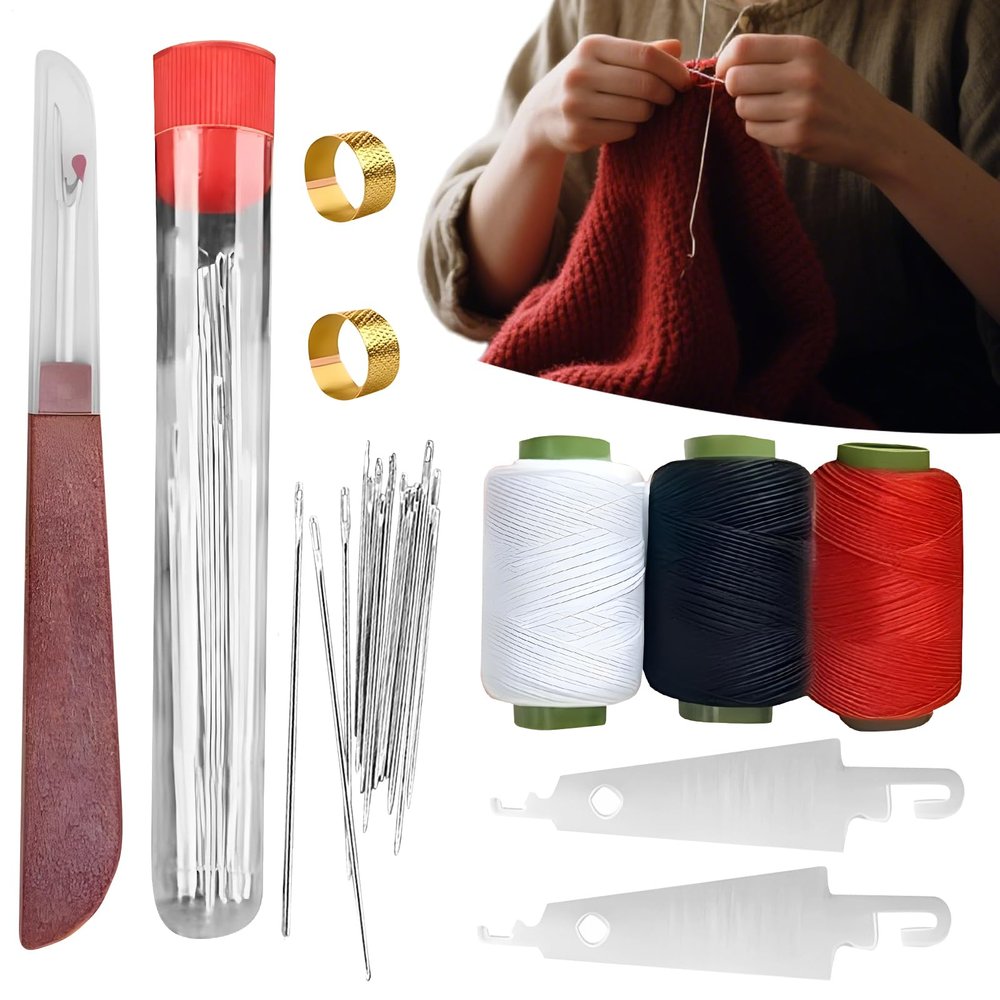 Sewing Kit | Tools for Clothing and Quilting, Beginner-Friendly Set for Travel, Dorm, Home, and Hobby