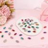 MAYJOYDIY 100 Pcs 10 Colors Horse Eye Rhinestones view 4