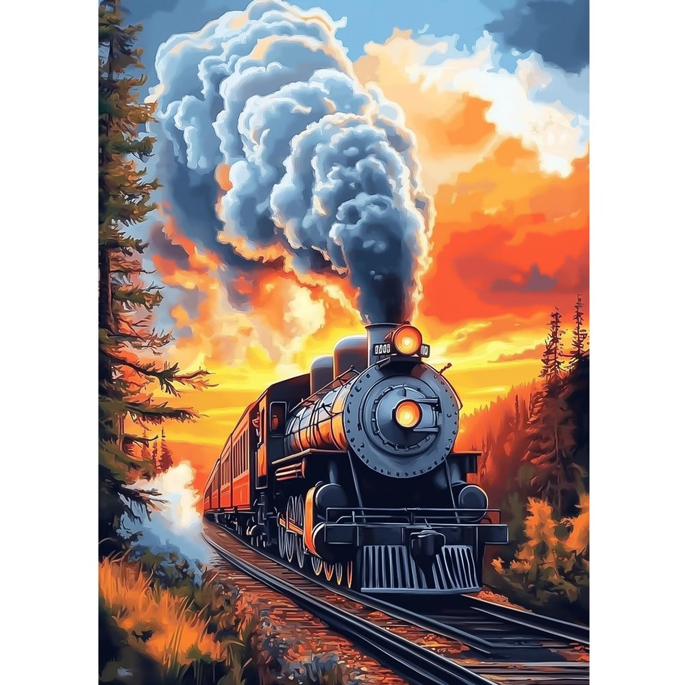 CEOVR Zug Diamond Painting Kit for Adults, 5D 30x40cm