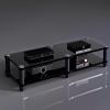 ASerZenith AV Media Stand, 1–2 Tier, 120 x 48 x 37 cm view 1