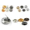 Aniyan 20 Set Snap Fasteners - 8-30mm - Metal Buttons for Jackets, Coats, Bags, Wallets, Clothing, and DIY Sewing Projects (8 mm, Bronze) view 3