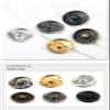 Aniyan 20 Set Snap Fasteners - 8-30mm - Metal Buttons for Jackets, Coats, Bags, Wallets, Clothing, and DIY Sewing Projects (8 mm, Bronze) view 4