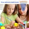 Watercolor Brush Set - Fine Bristle Structure, High-Quality Nylon Hair view 2