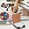 CXINLky DIY Diamond Art Memo Box, Leather, 160 White Sheets, Moose 39 view 4