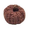 Crocheted Pumpkin Ornament - Fall Decor view 1