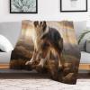 Border Collie Blanket, Warm Soft Flannel Fleece Throw, Sofa Blanket, Bedspread, 130 × 150 cm view 2