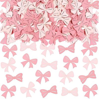 AstraGlam 100 Pcs Pink Bows Party Decoration