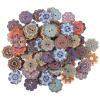 100 Pcs Wooden Buttons view 1