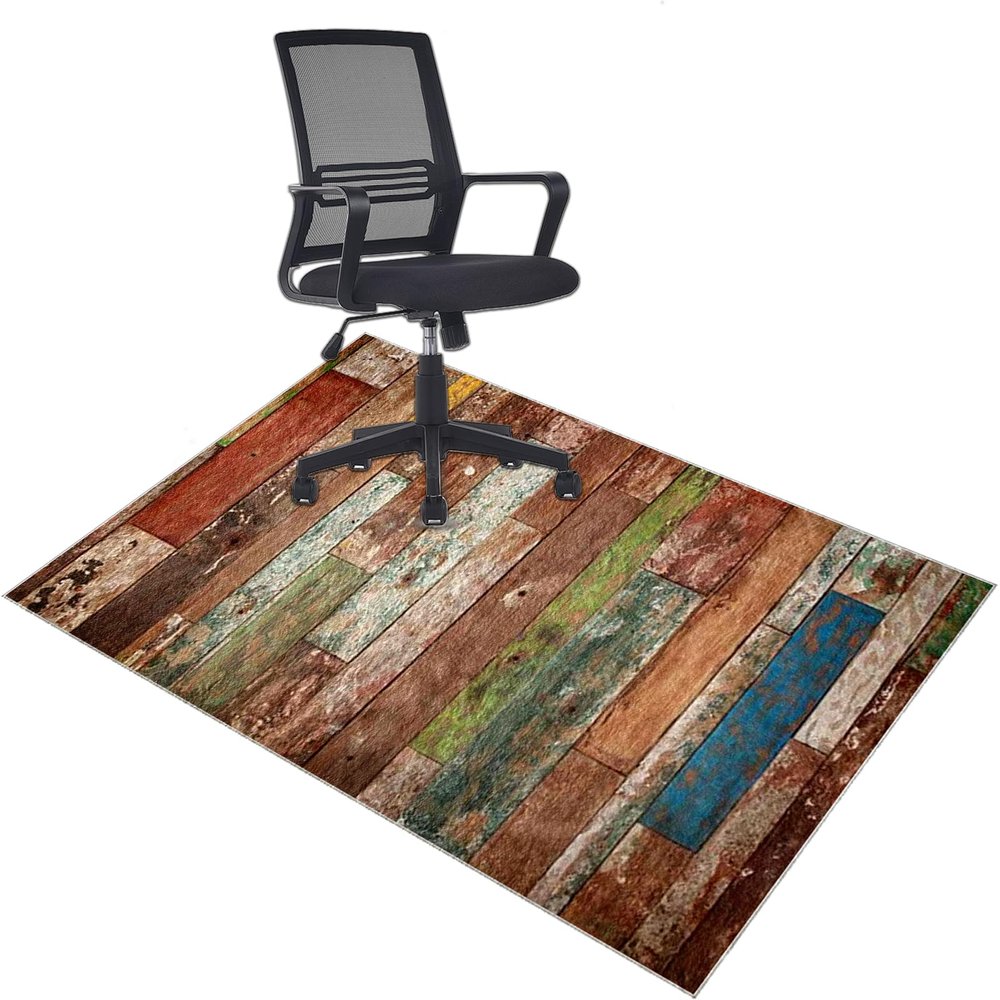 Xiaputcr Office Chair Floor Protection Mat, Non-Slip, 120 x 140 cm