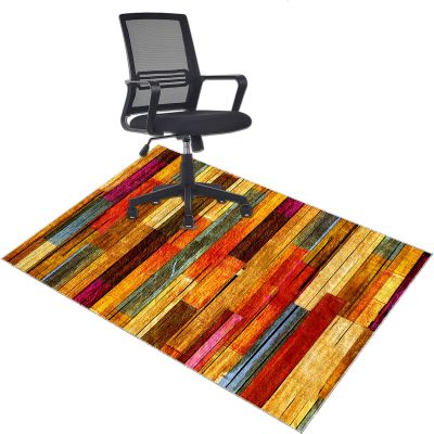 Xiaputcr Office Chair Floor Mat, Non-Slip Desk Chair Rug for Hard Floors, 150 x 170 cm
